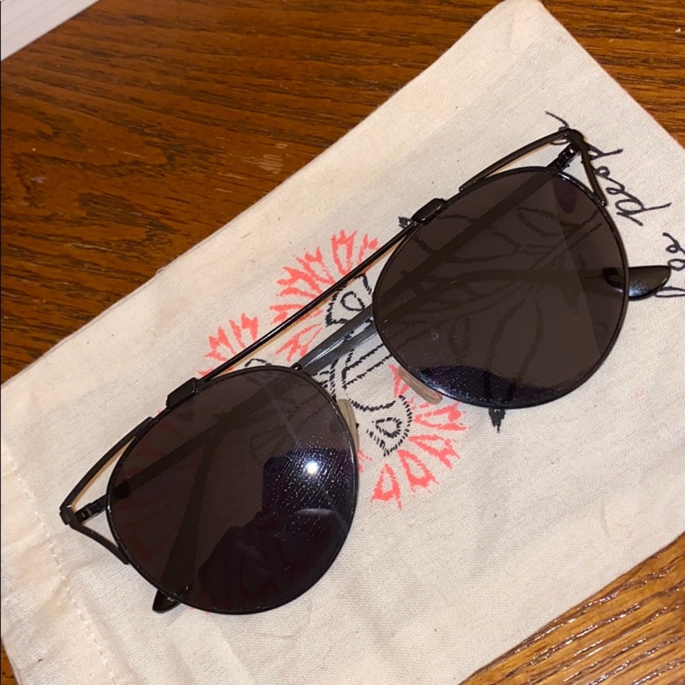 Black Free People Sunglasses